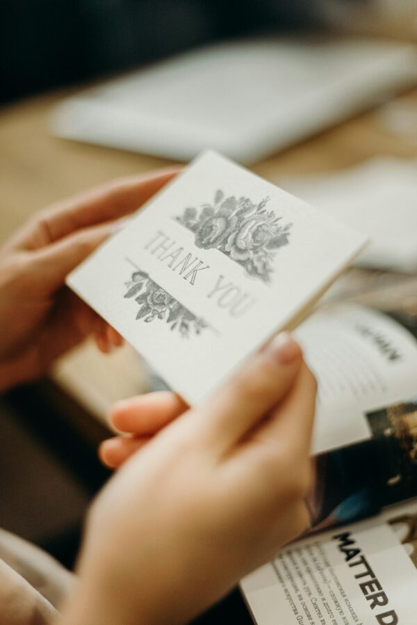 Wedding Thank You Card