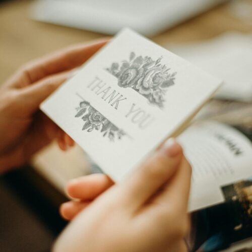 Wedding Thank You Card